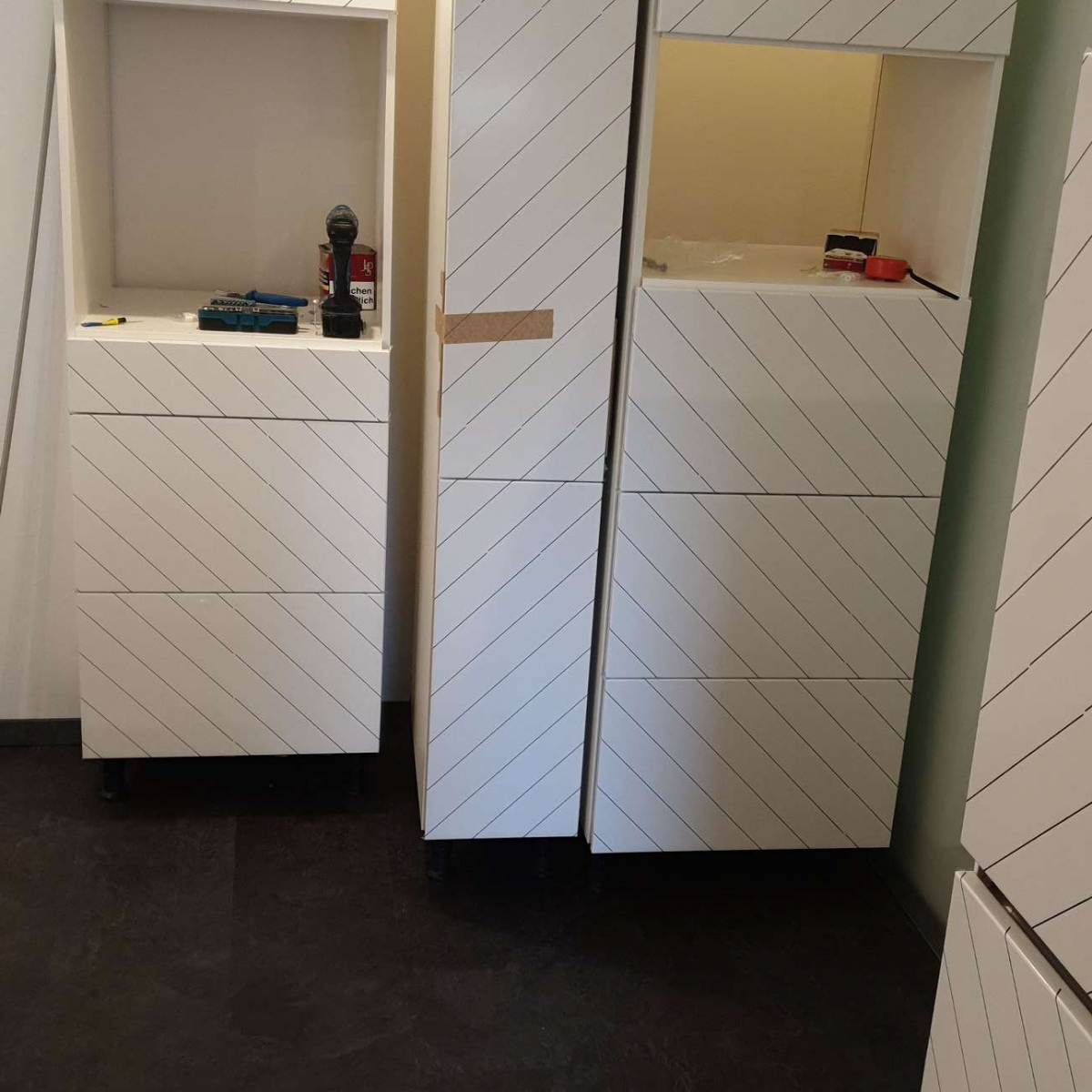 verpackte Möbel